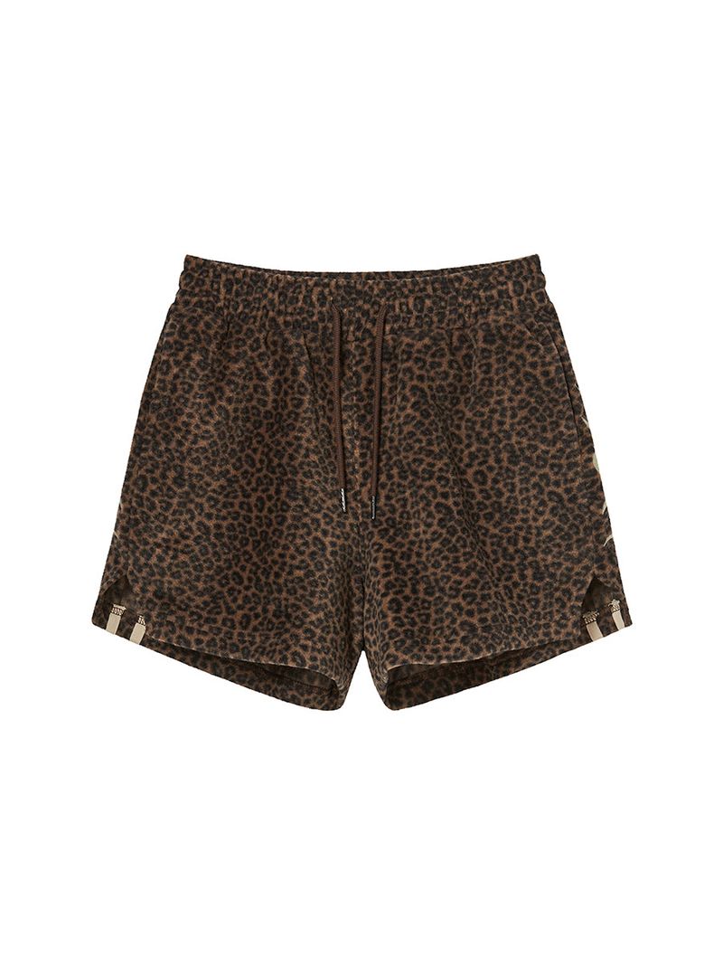 P.O.M FLUFFY SHORTS BROWN