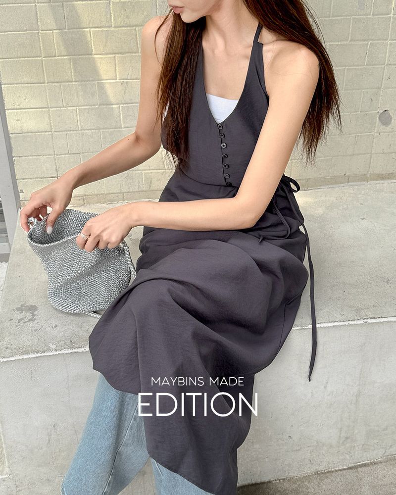 [MADE] Sti wrap layered dress