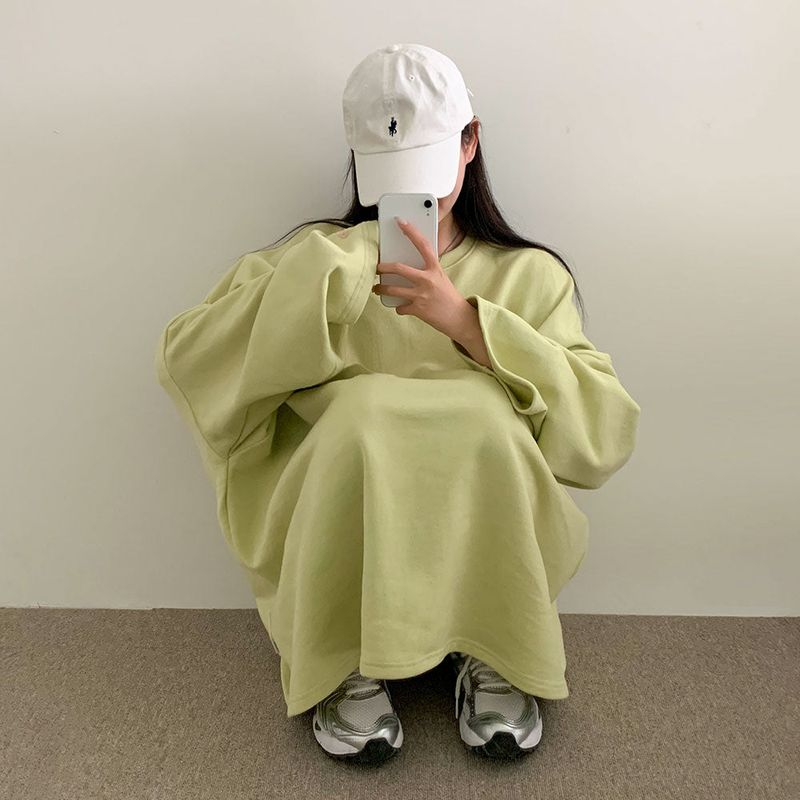 [BELLIDE MADE] Daily Overfit Sweat Dress