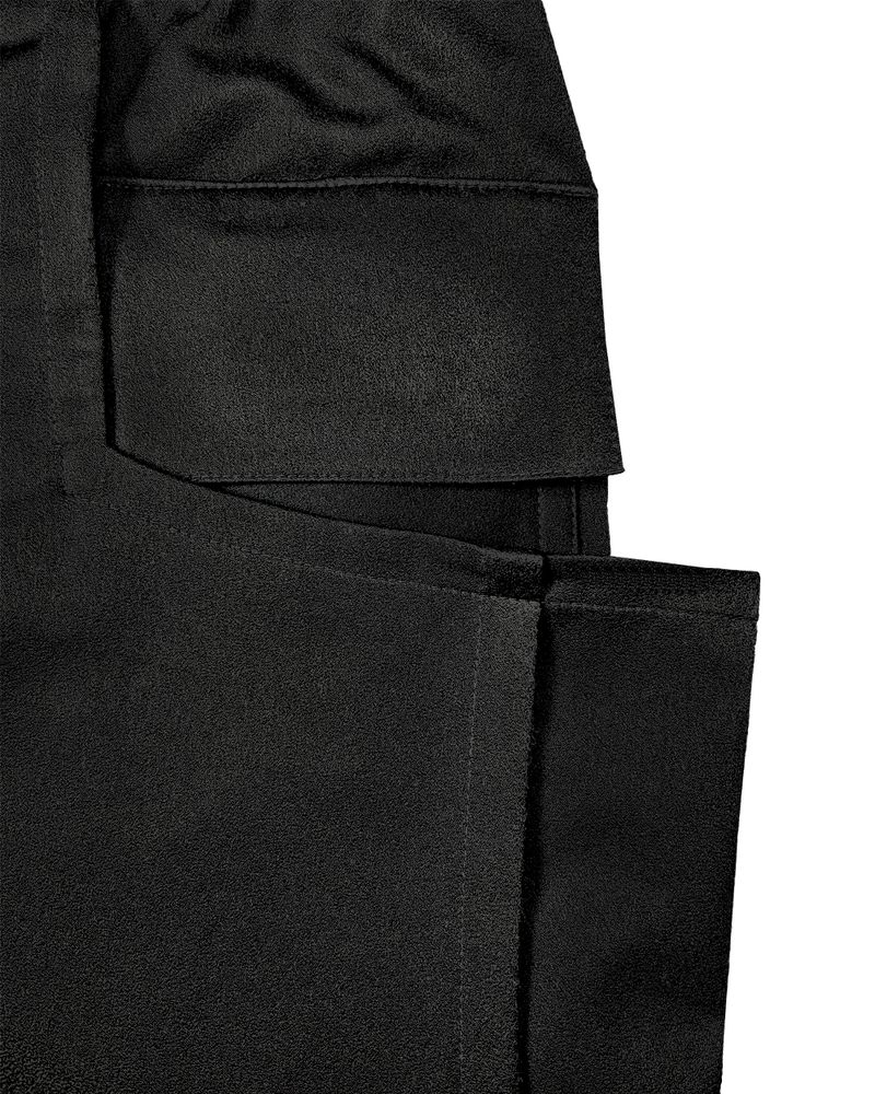 BIKER SNAP TRACK PANTS_BLACK