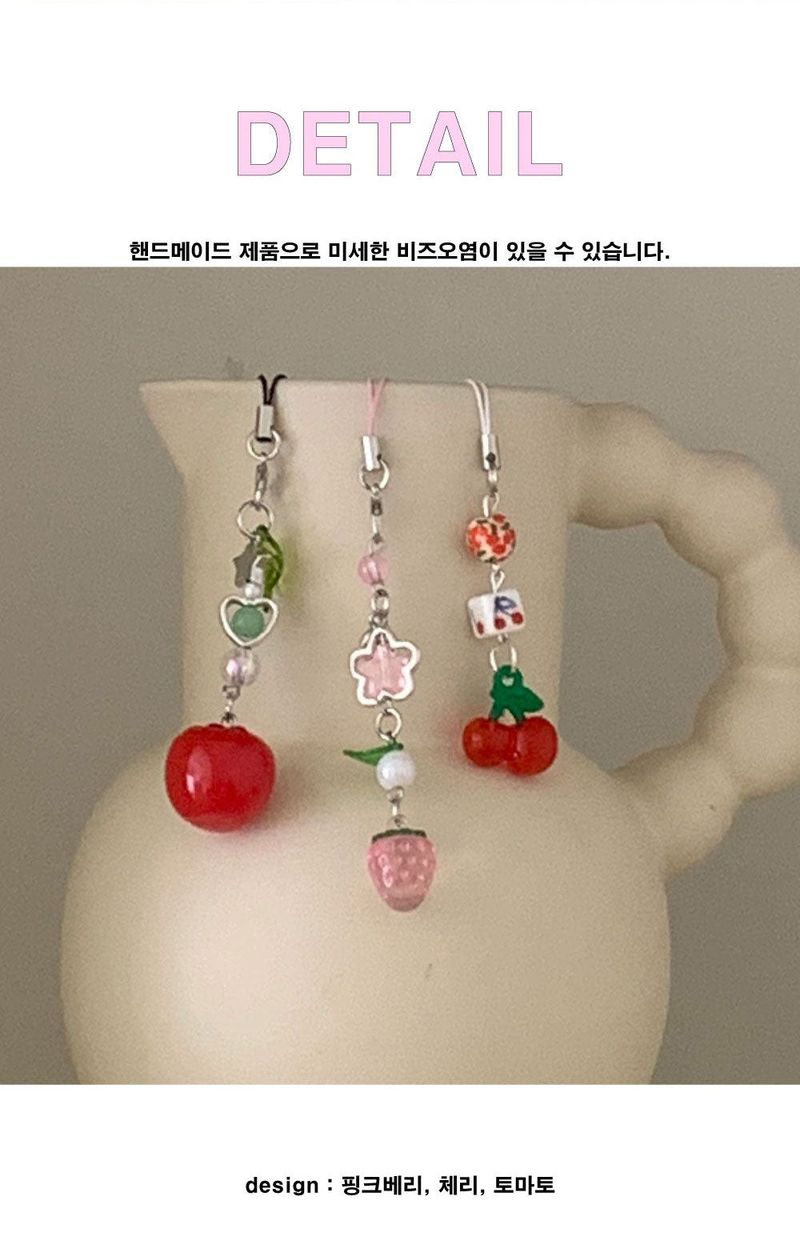 [Keyring] Fruit Fruit keyring__tomato