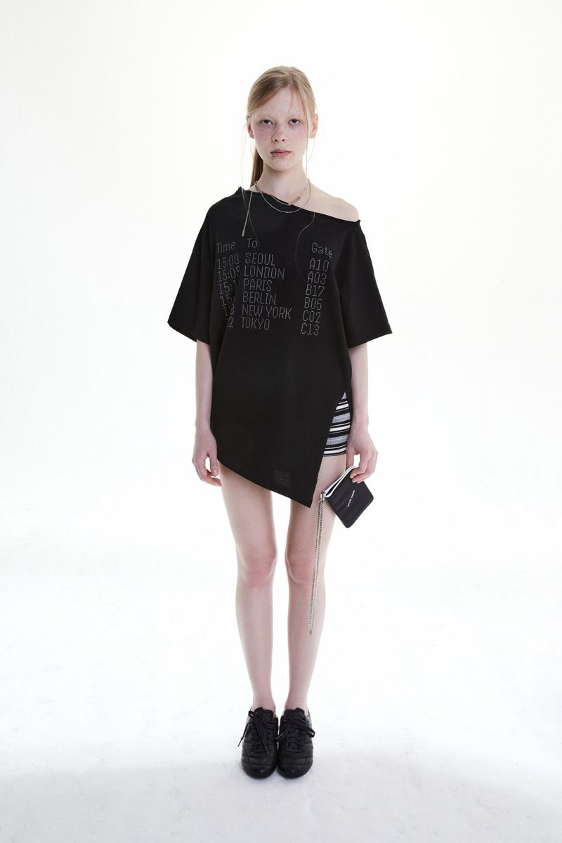 DEPARTURE CUBIC UNBALANCED TOP (BLACK)
