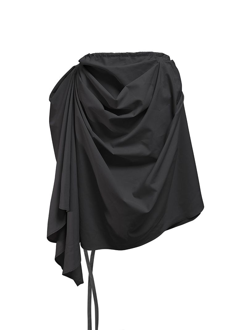 JUNGDO（ジョンド）の「 MULTIWAY LAYERD SKIRT . BLACK（Skirts）」