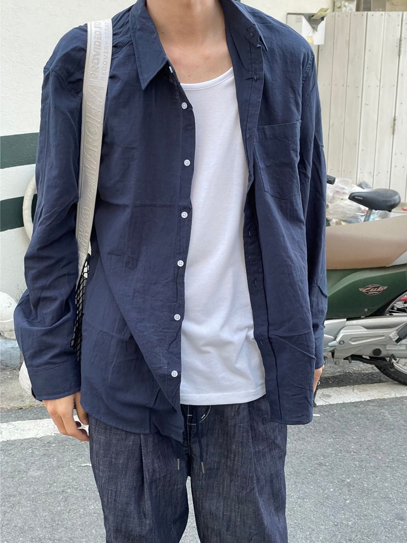 Cayenne linen shirt