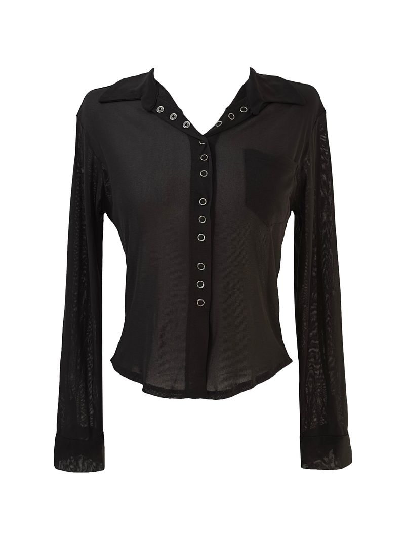tint see-through layered shirt (2color)