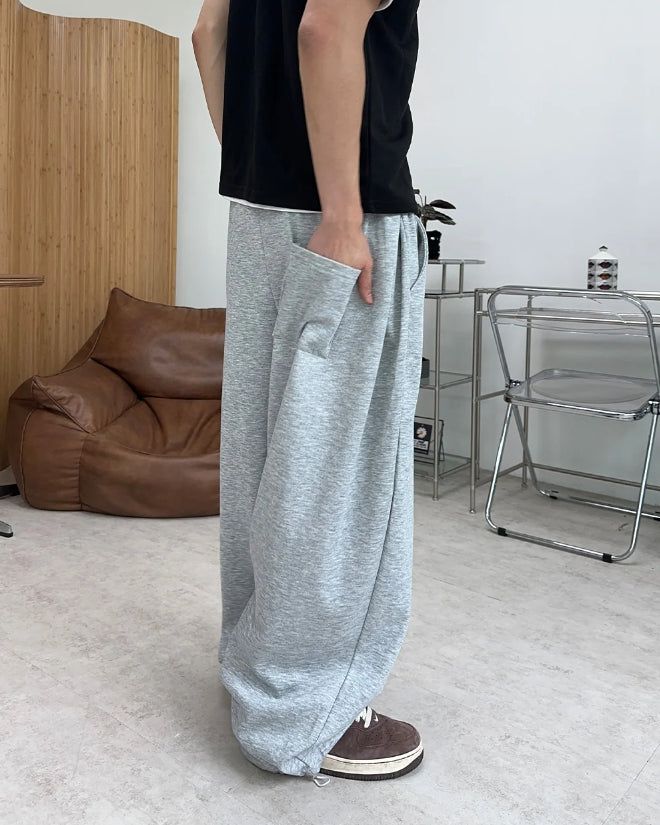 Bello Pintuck Wide Sweatpants