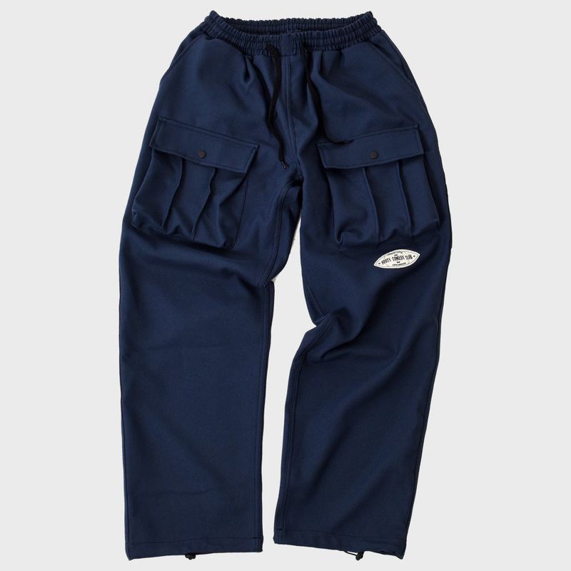 NUMBER EIGHT WIDE CARGO PANTS (NAVY)