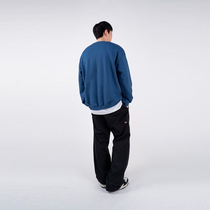 GOOFOFF LOGO SWEAT SHIRT - ( Deep blue )