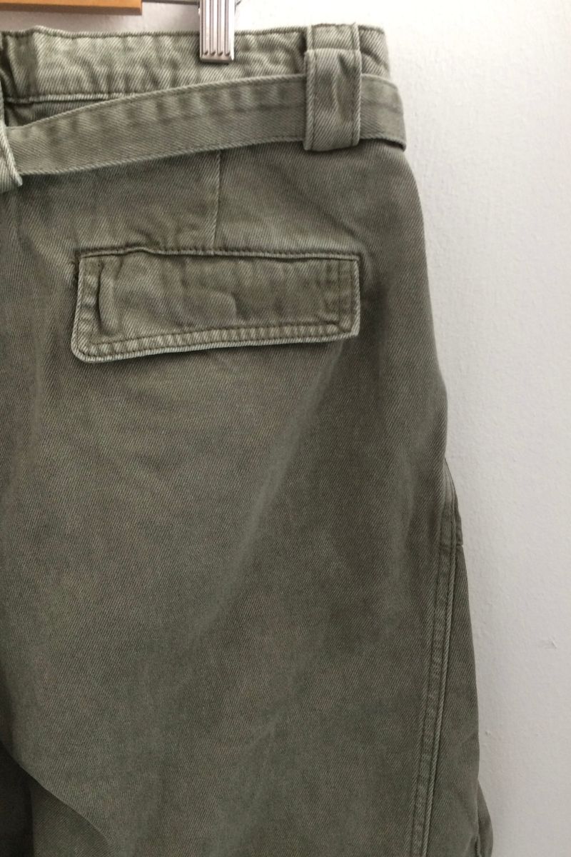 Pocket cargo strap pants