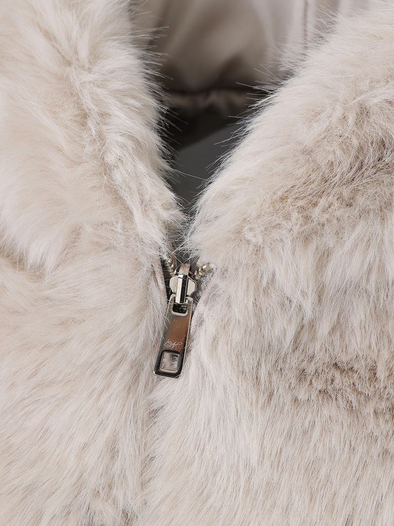 Hoodie fur jumper (Gray)