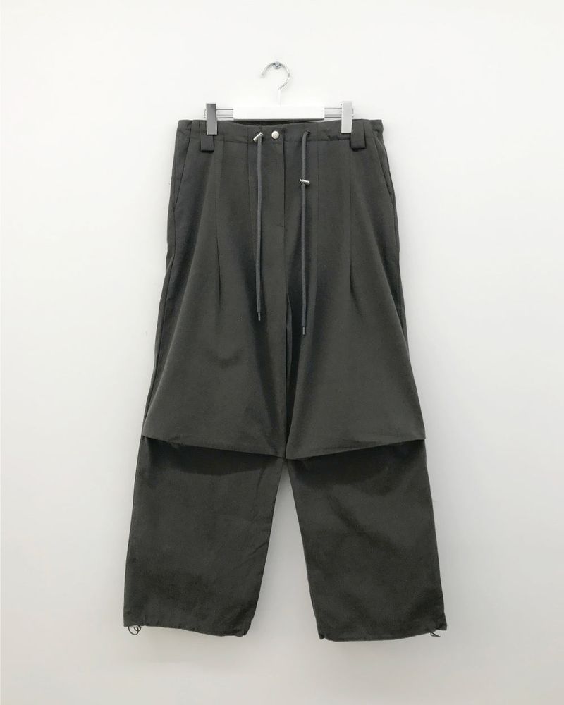 Peach Back Pocket String Pants (3 Colors)