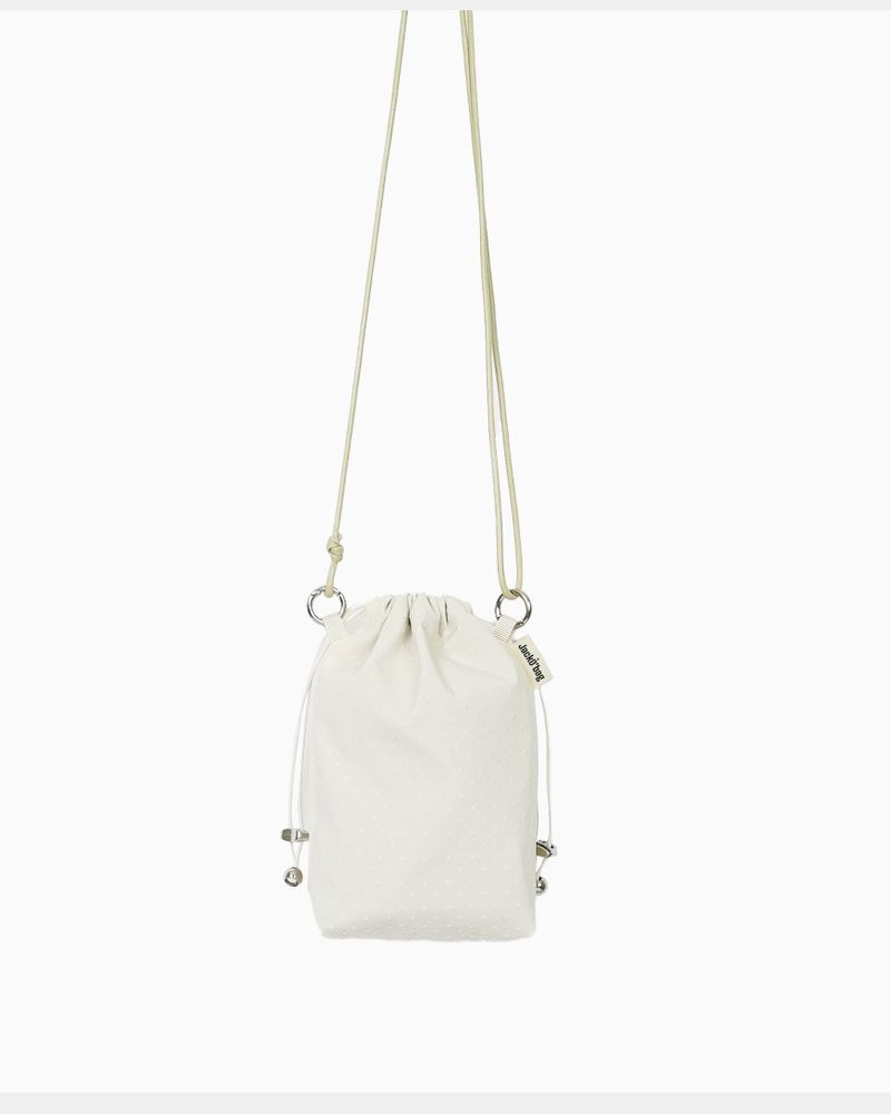 JACKOBAG（ジャックコバッグ）の「ドット ミニバッグ アイボリー（バッグ）」