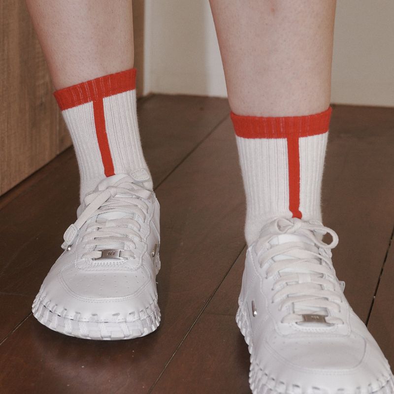 ALLINCOMPLETE（オールインコンプリート）の「25SS Socks (Red)（Fashion Accessories）」