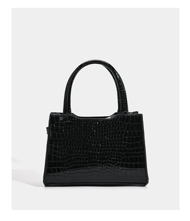 Mini Buckle Square Lock Tote Shoulder Bag