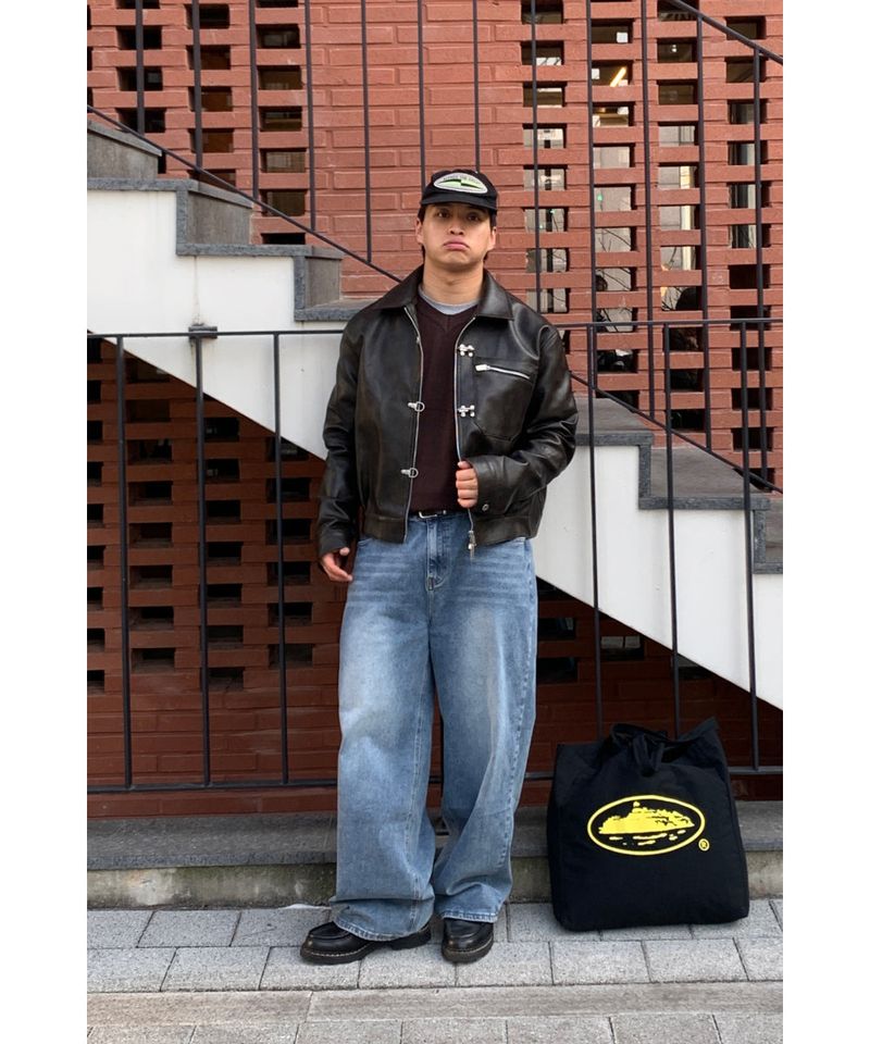 Pinter Hook Leather Jacket