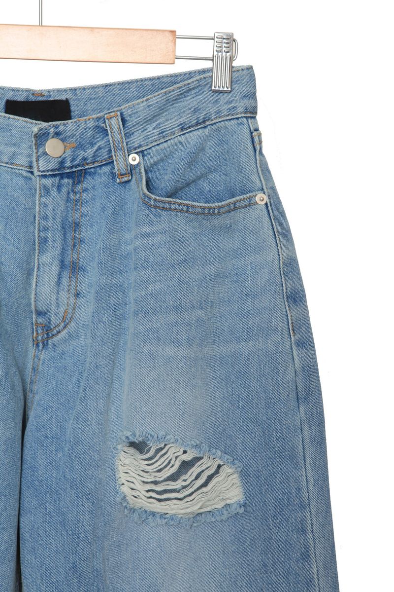 vintage wide denim pants