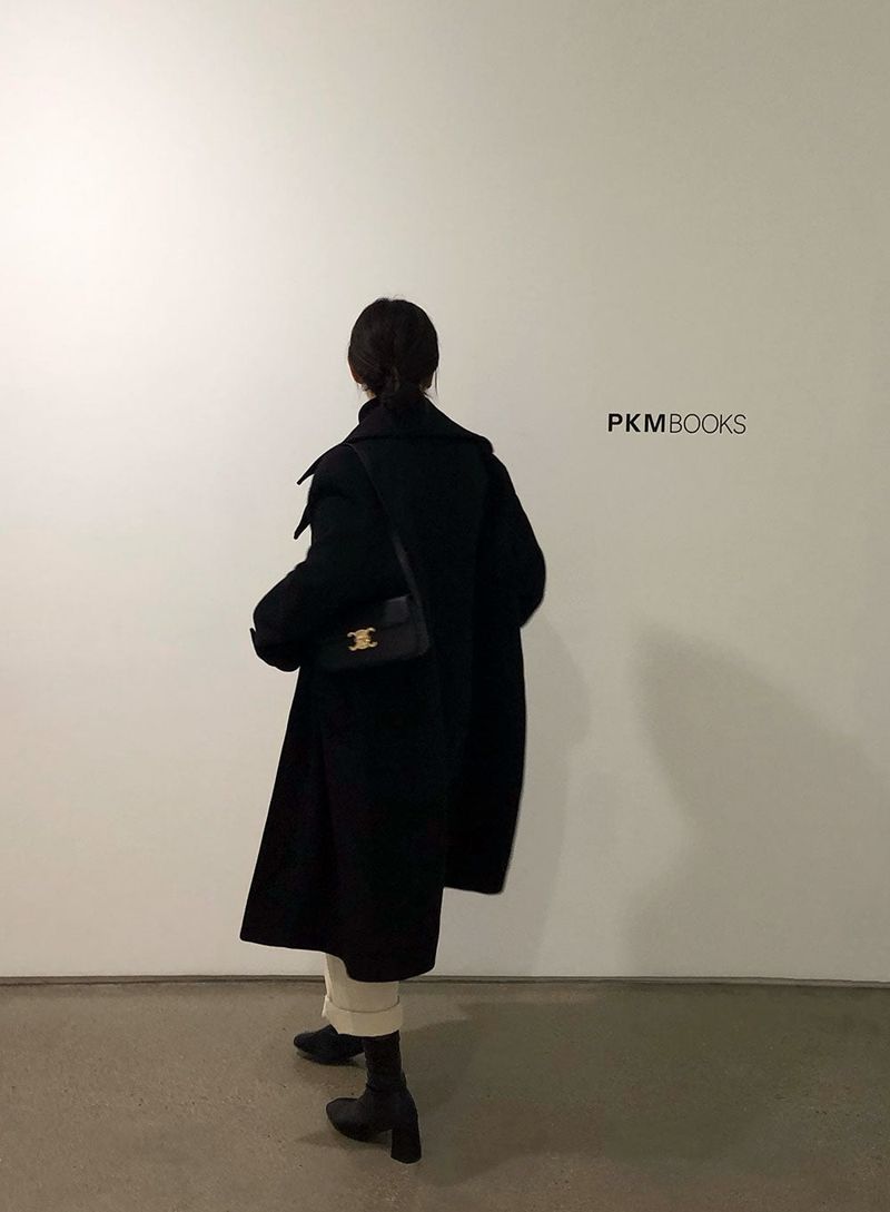 [BELLIDE MADE] Euriphyan Hidden Oversized Fit Single Long Coat