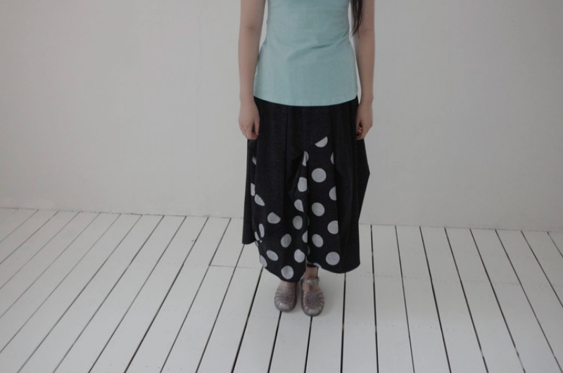 callhag（コールハグ）の「denim dot skirt（Skirts）」