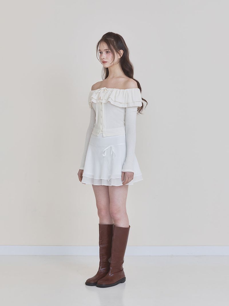 Lina top (Cream)