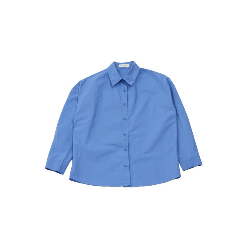 overlap back shirt
