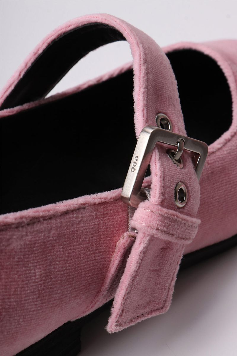 LILY VELOUR MARY JANE_4COLORS
