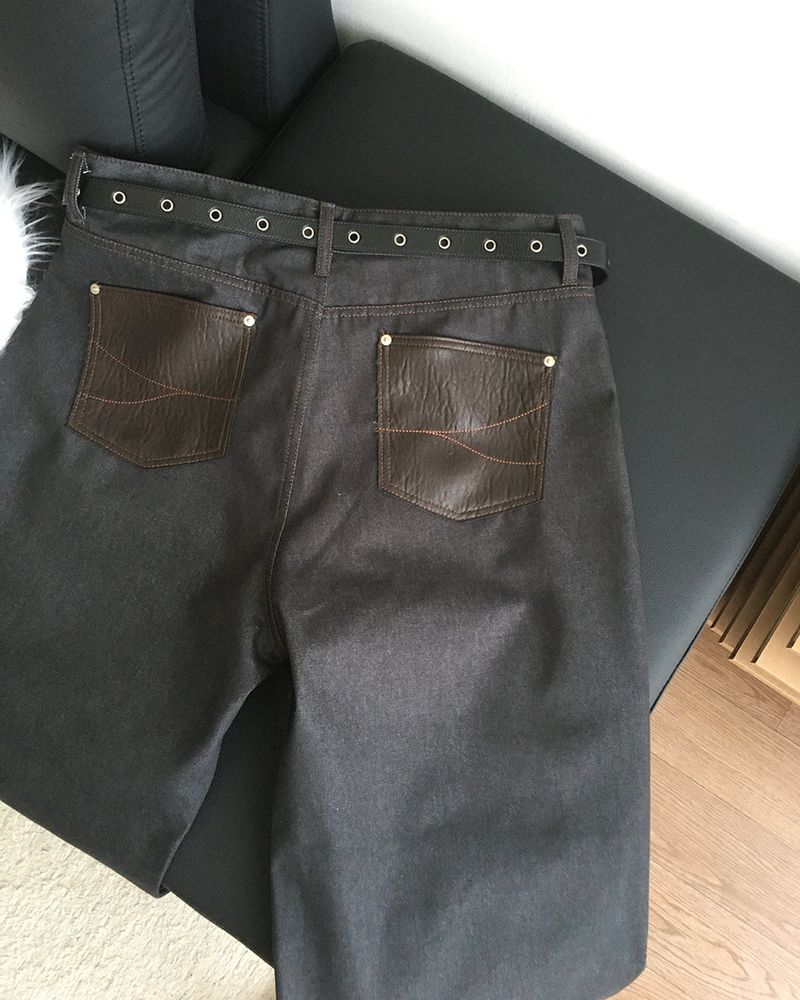Dunk Non-fade Denim Pants
