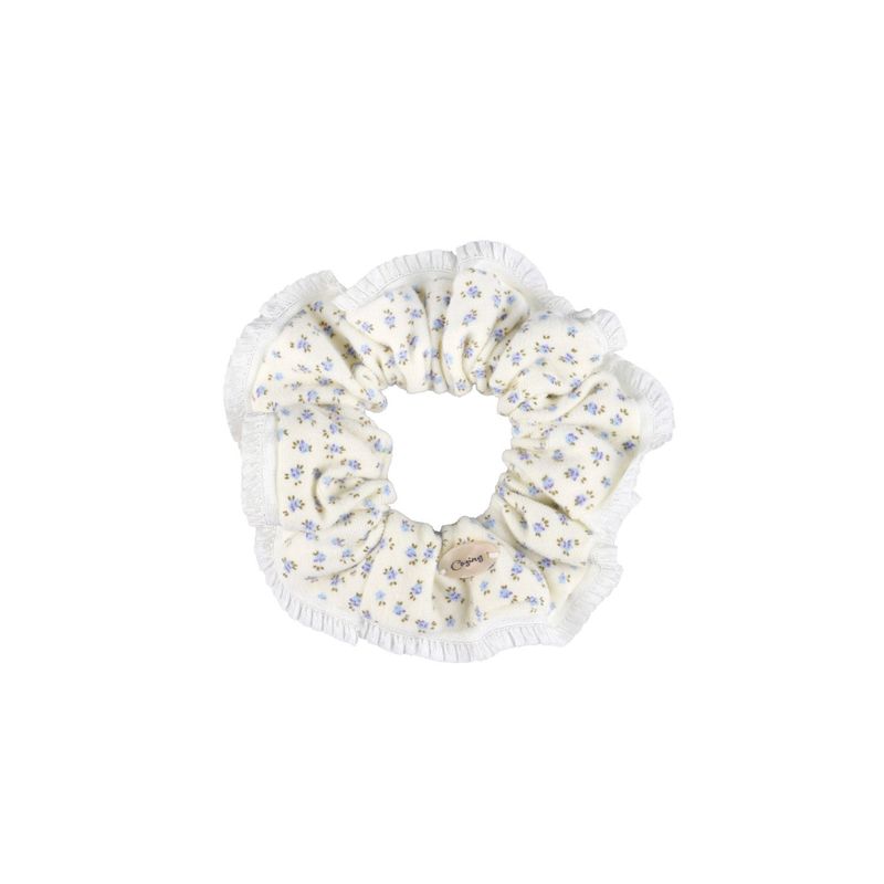 cozing（コジング）の「Mini Lace scrunchie_mint cream（Hair Accessories）」