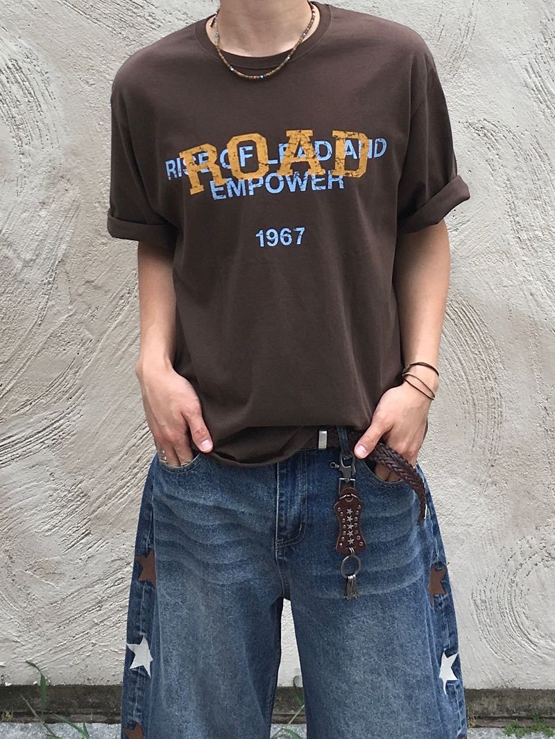 SSROOM(エスエスルーム)の「Road PeK Short-Sleeved T-Shirt 4C(Tops)」