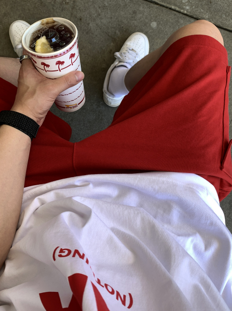 [ In-house ] Pin Tuck Cargo String Banding Bermuda Pants