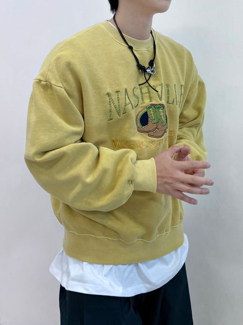 Ville pigment sweatshirts 3C