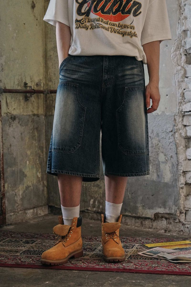 GUBIN（グビン）の「カーペンターポイントバミューダパンツ（パンツ）」