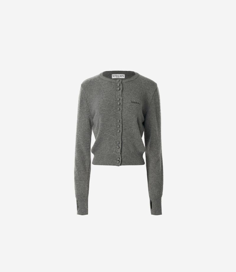 NEWALRIN Basic Cashmere Knit Cardigan