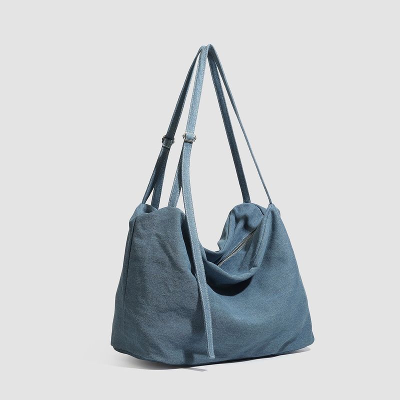 Star Keyring Denim Soft Hobo Shoulder Bag