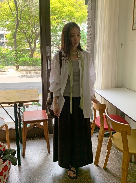Muesli Basic Pocket Banding Skirt