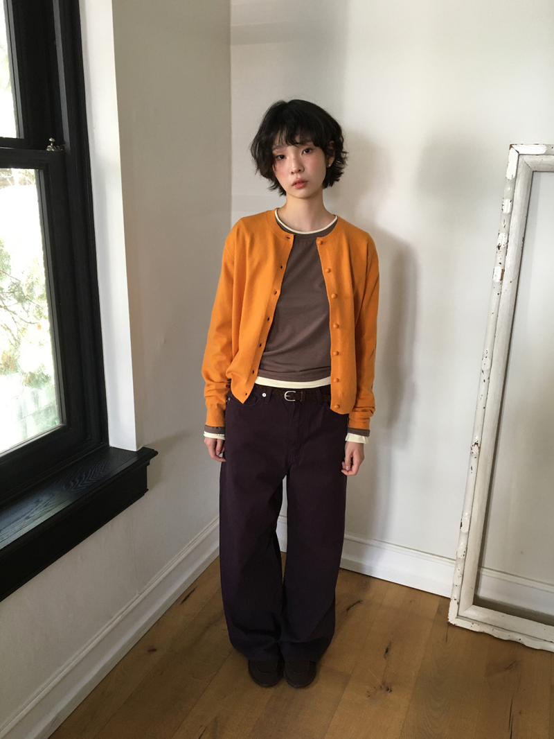 DUGGY（ダギー）の「Contour Bean Cardigan (6color)（Tops）」