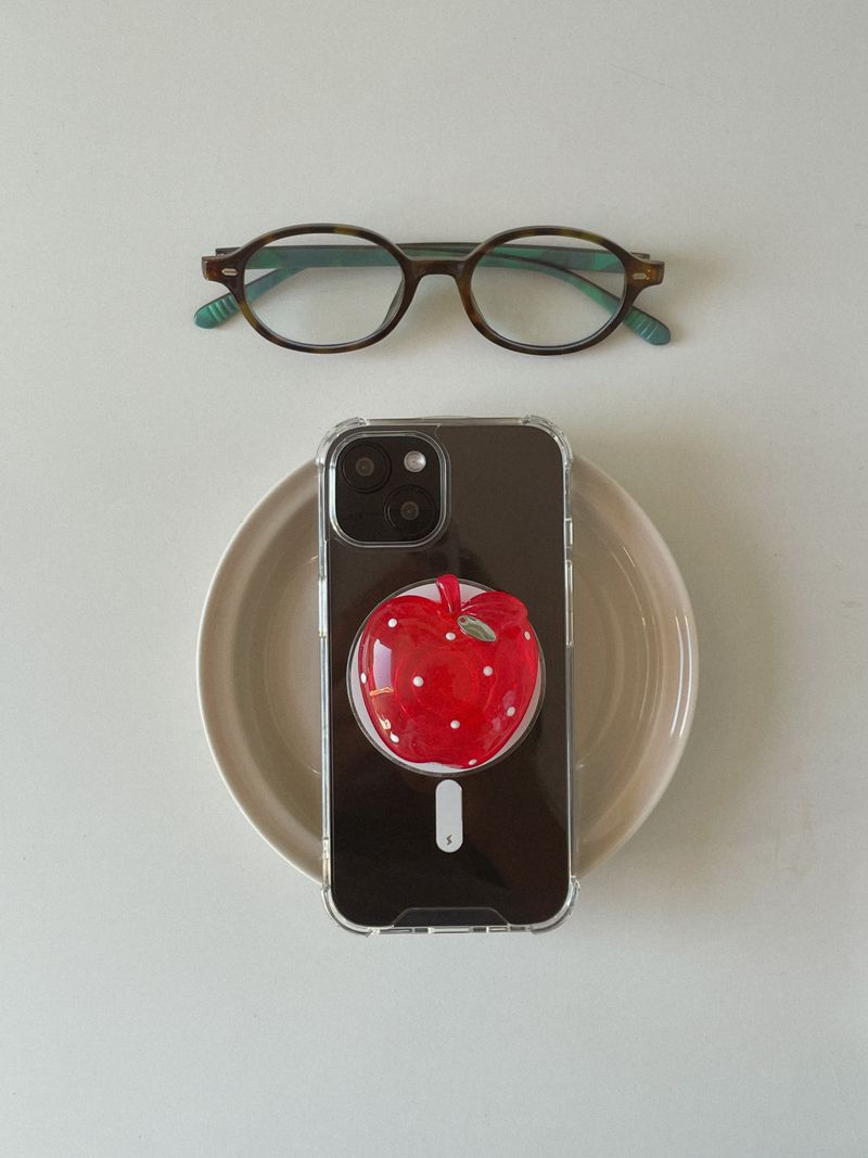 Large Dot Apple Tok Grip Tok Magsafe