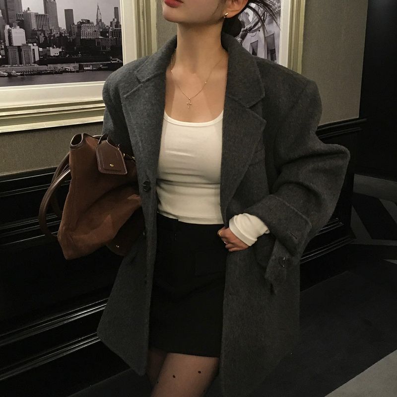 BEIDELLI（ベイデリー）の「[BELLIDE MADE] Antique, ハンドメイドオーバーフィットハーフコート（ジャケット/アウター）」