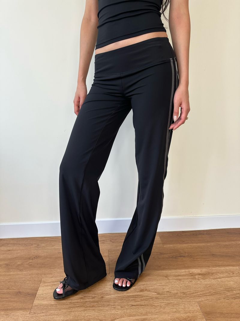 low rise track pants