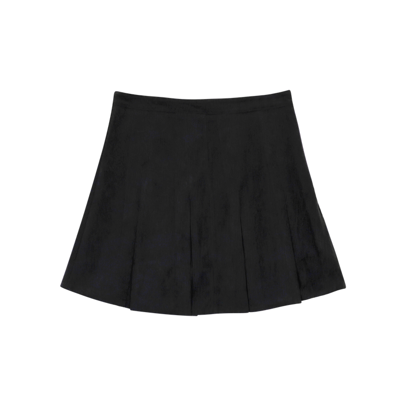 CUDDLE CORDUROY PLEATS SKIRT