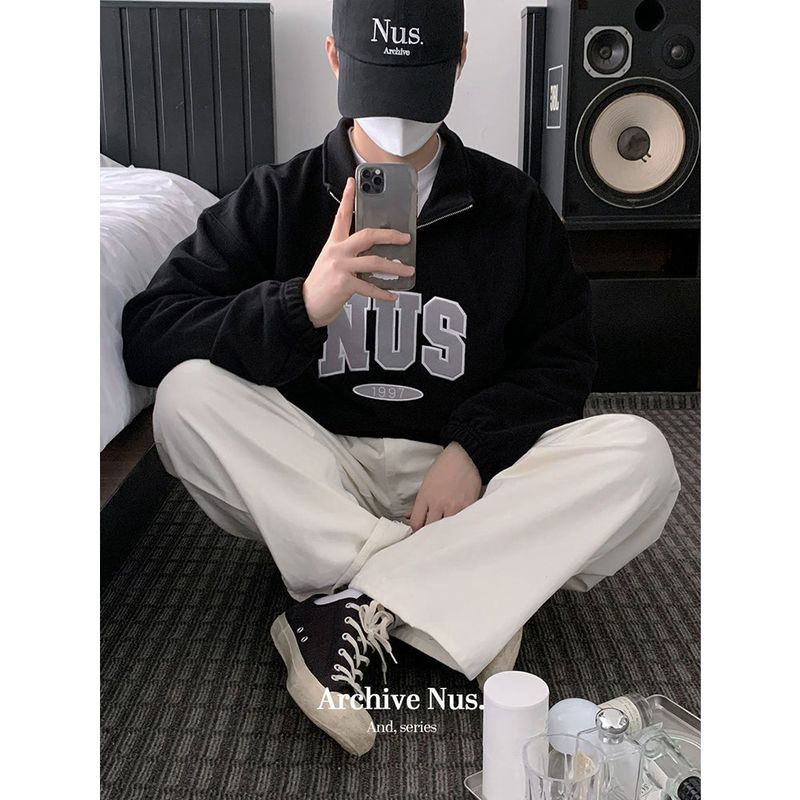 Nus. archive(ナス アーカイブ)の「Huke x Nus. half zip-up(Tops)」