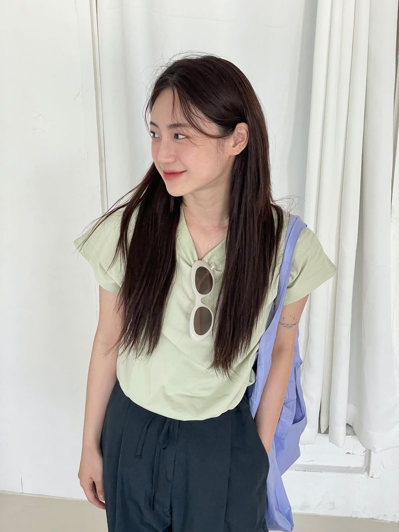 Pastel big shoulder bag