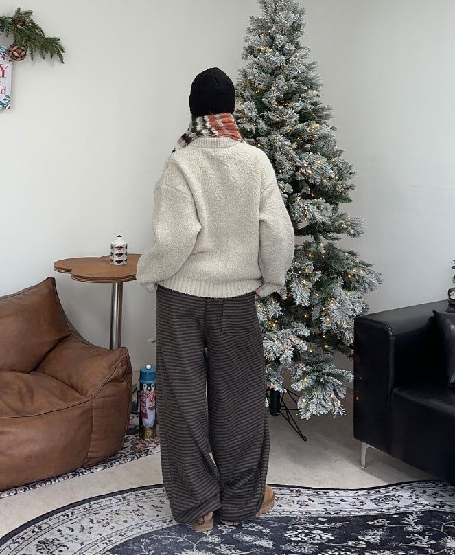Helid Boucle Knit Zip-Up