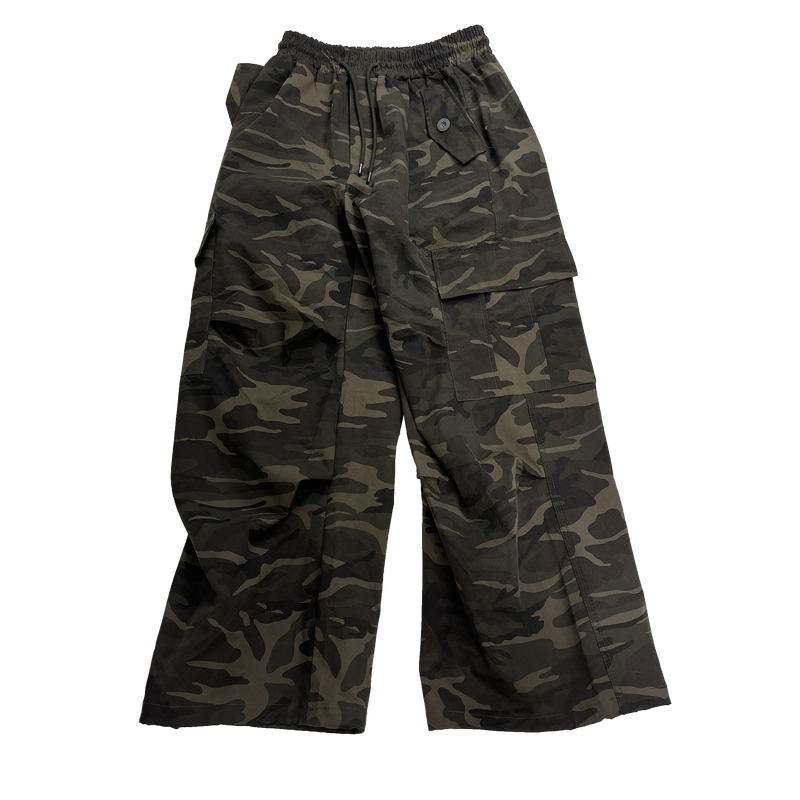 camo combat cargo pants