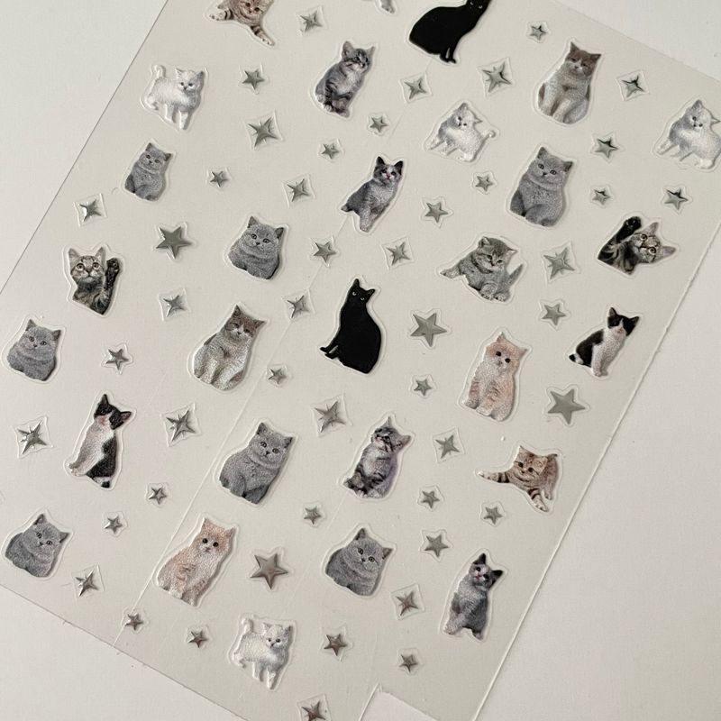 cat camera stickers