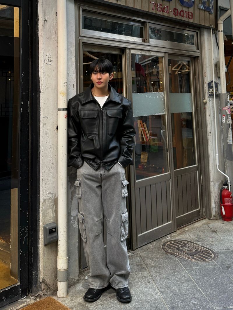 Poder leather jacket