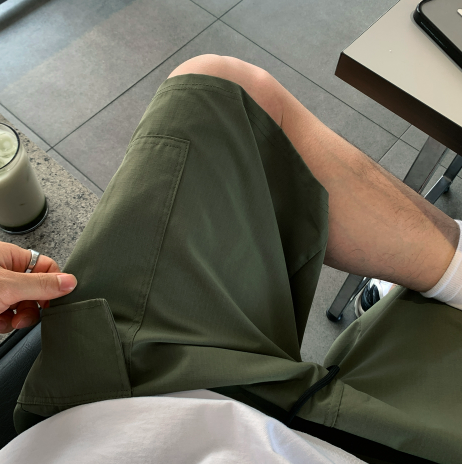 Kuiper Half Bermuda Nylon Cargo Shorts