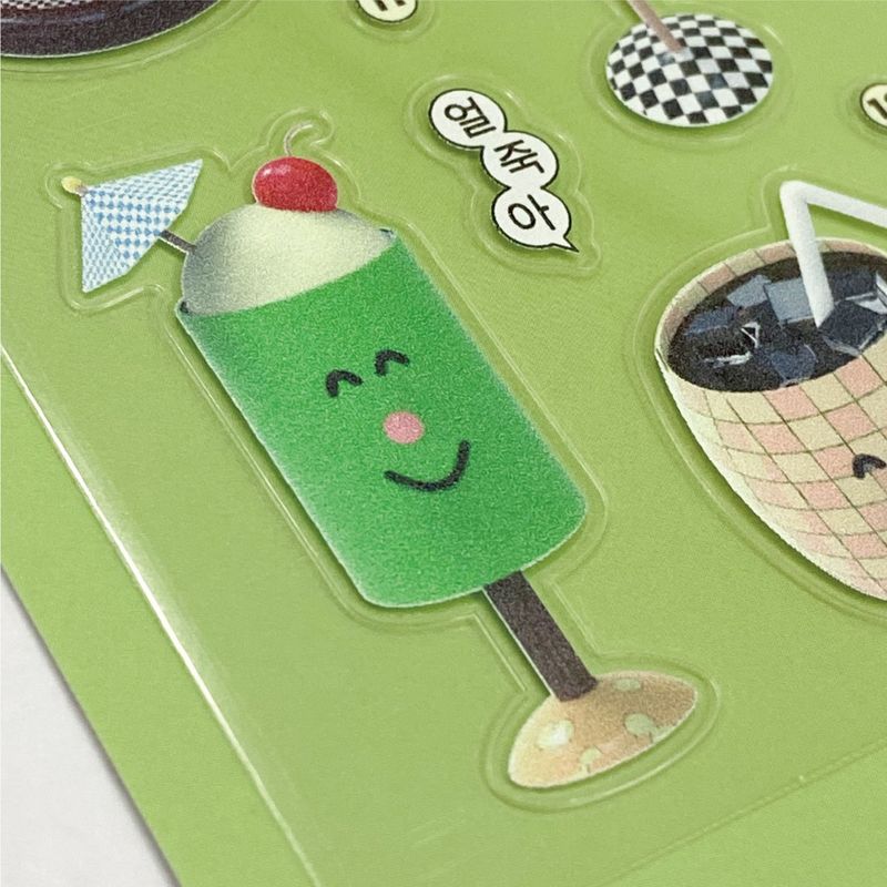 happy drink sticker