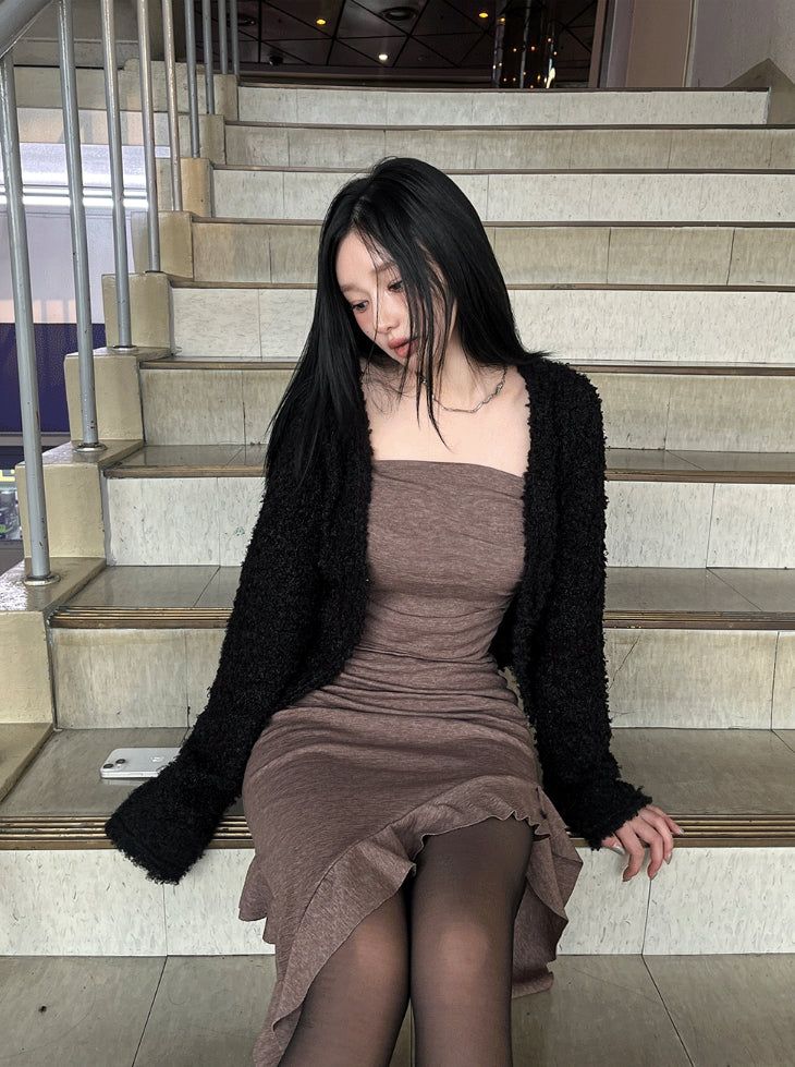 hatsukoshi（ハツコシ）の「Fluffy cardigan（Tops）」
