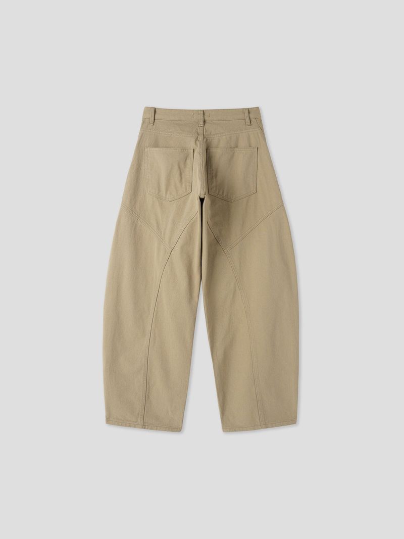 Mild Cotton Curved Pants
