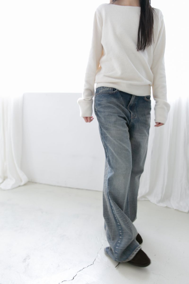 boy bootcut denim pants(S-L)
